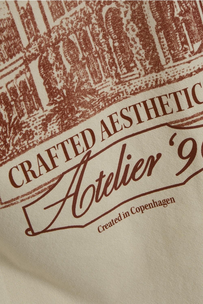 JORHYDRA BACK TEE SS CREW NECK SE25 12277569 ANTIQUE WHITE
